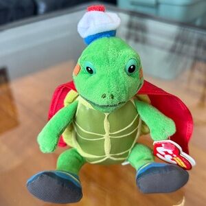 NWT Ty Beanie Baby Tuck the Turtle from the Wonder Pets